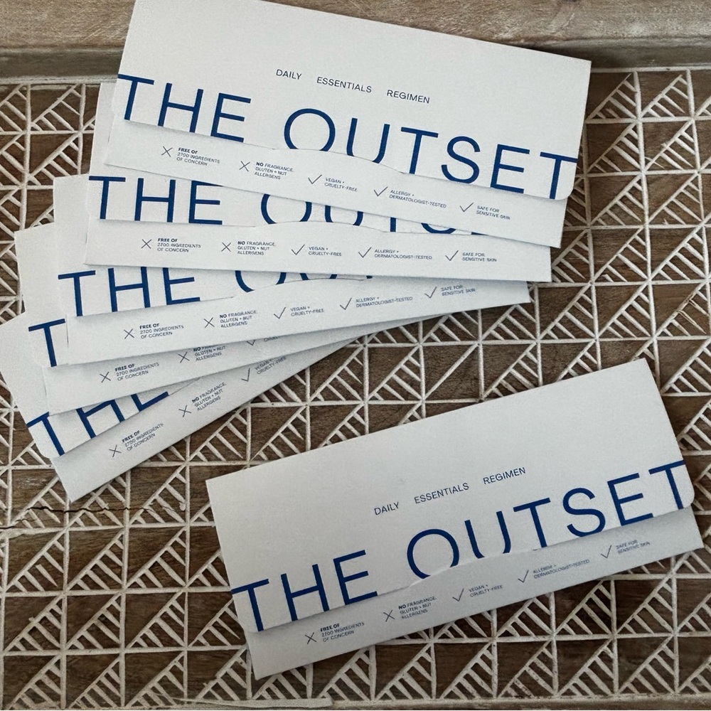 The outset sample daily essential’s regimen (bundle of 6)